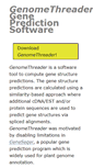 Mobile Screenshot of genomethreader.org